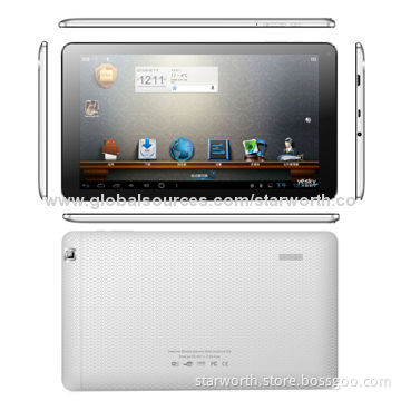 10.1" Tablet PC, MTK8312 with Dual-Core, Wi-Fi, GPS, BT All FunctionsNew